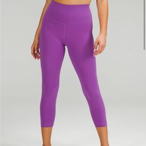 Lululemon align high rise crop 23 size 2